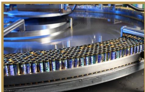 TIANQIU battery production line and workshop