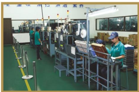 TIANQIU battery production line and workshop