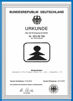 TIANQIU international trademark registration